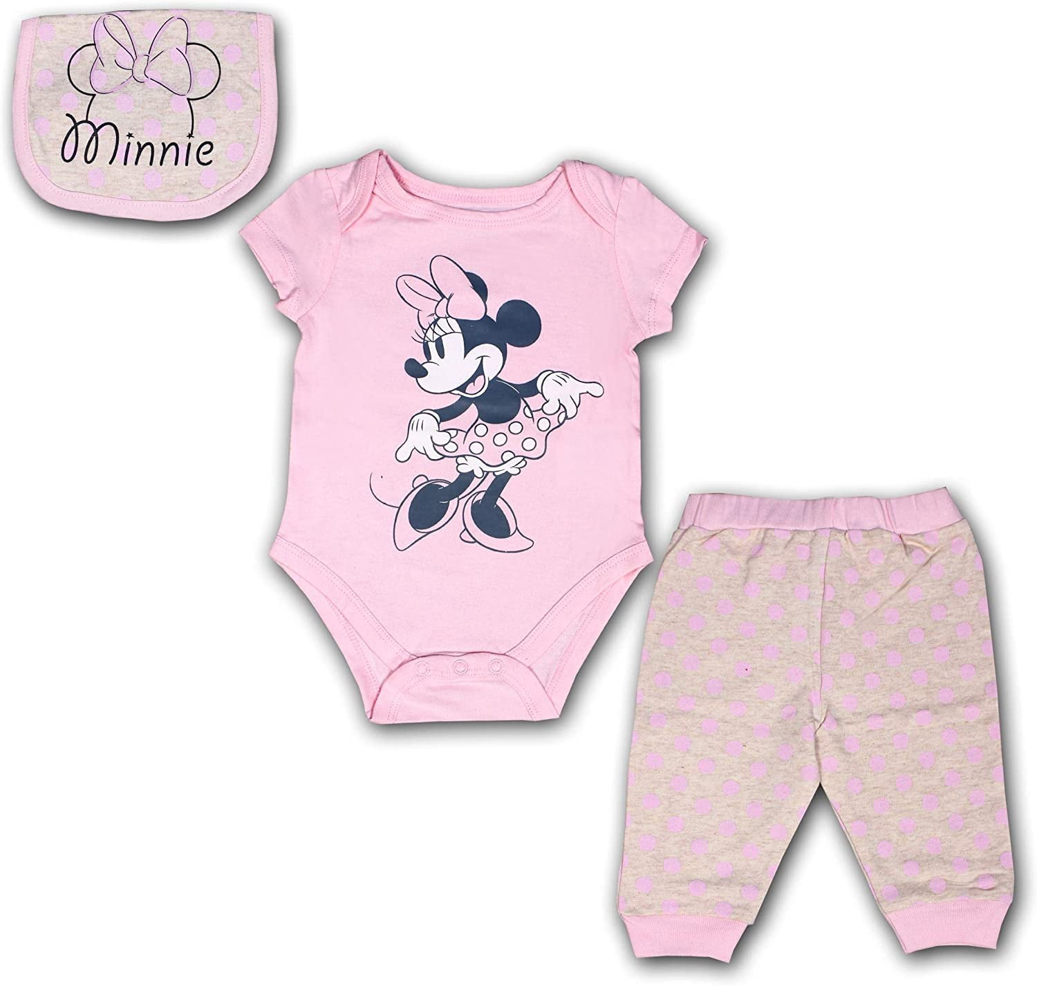 DREAM 0-3 YEARS DISNEY MINNIE MOUSE SUMMER TOP AND KNICKERS SET  REBORN DOLLS 