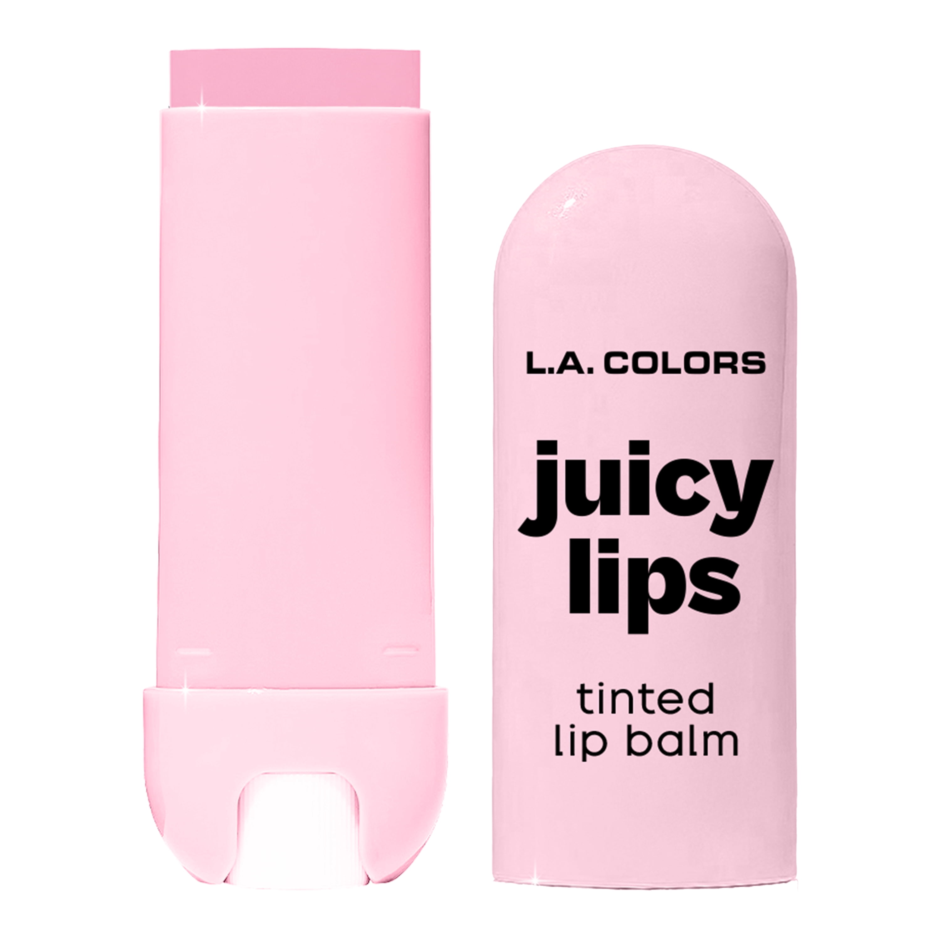 L.A. COLORS Juicy Lips Lip, Tinted Lip Balm, Pucker Up, .12 oz