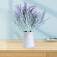 thumbnail image 4 of CQCYD under $5 Fake Flowers Artificial Flocked Lavender Faux Plastic Plants Flowers for Home Decor Wedding Kitchen Garden Patio Porch Window Box Office Table Centerpieces Indoor Outdoor Decorations, 4 of 6