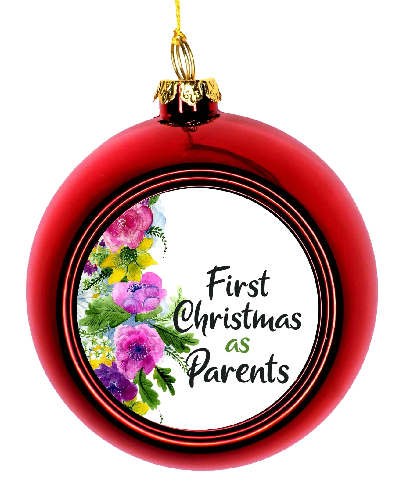 first christmas as parents ornaments
