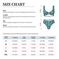 thumbnail image 6 of Daiia Skull Cat Women's Bikini Set Two Piece Swimsuit High Waisted Bikini Adjustable Straps Bikini Perfect for Beach, Pool, and Summer Vacation-XX-Large, 6 of 9