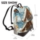 thumbnail image 2 of Fotbe Fresh Coconut Splash Mochila Bolso con Estampado para Mujer, Mochila Antirrobo de Nylon Impermeable, Bolsa Ligera de Hombro, 2 of 4