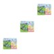 thumbnail image 1 of sweethay Niños Quiet Ocupado Libro Esclarecedor Preescolar Pegatina Juguete Regalo Transporte Type1 NO1, 1 of 6