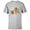 Athletic Heather, variant on Mandalorian & Grogu Christmas Gingerbread Cookies - Short Sleeve T-Shirt for Kids - Customized-Red