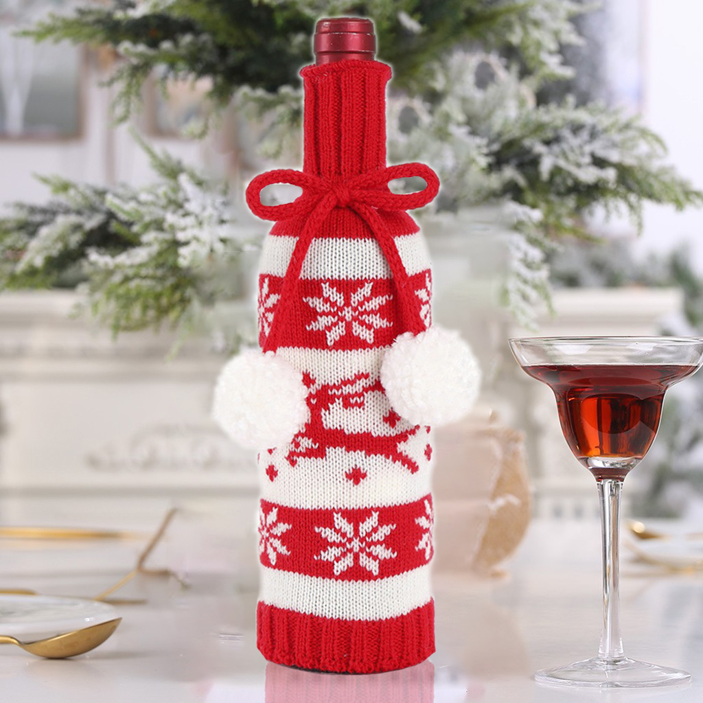 ugly sweater red wine