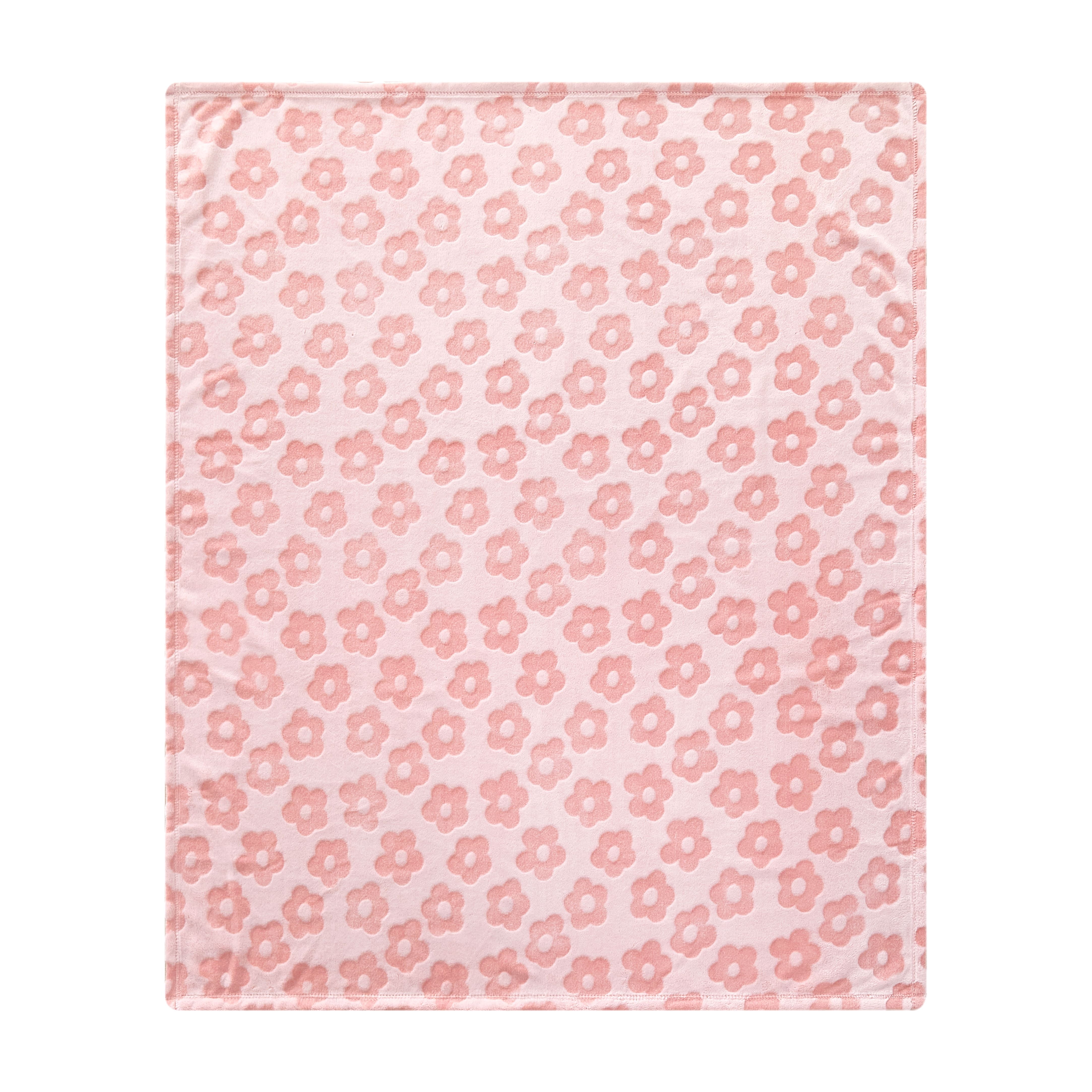 Little Nest Floral Blanket 40" X 50"