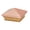 Copper Post Cap with Treated Base, variant on Deckorators 73520 decking, Black Post Cap with Cedar Base