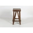 thumbnail image 3 of Alaterre Brookside 26"H Industrial Wood Counter-Height Stool, Brown, 3 of 8