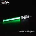 thumbnail image 4 of Eigraketly Antorcha de buceo de plástico, gran sellado, luz de señal de buceo, artesanía, accesorios para exteriores, lámpara de advertencia, equipo Deportes acuáticos Verde/Siempre Iluminación Eigraketly OD028403-03, 4 of 6