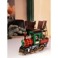 thumbnail image 2 of Icy Giftware Santa Train Christmas Decoration - 12" - Red and Green - Set of 2, 2 of 2