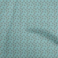 thumbnail image 1 of oneOone Cotton Flex Light Blue Fabric Floral Ditsy Diy Clothing Quilting Fabric Print Fabric By Yard 40 Inch Wide, 1 of 4