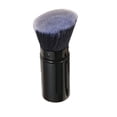 thumbnail image 1 of Brocha de maquillaje retráctil con cerdas suaves y compacta para retoques de maquillaje en polvo, 1 of 1
