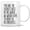 BOS002 - White, variant on 11Oz Ceramic Congrats On Being My Boss Mug - Office Humor Gift - Humorous Sarcastic Appreciation Gift for Coworker | Best Boss Mug
