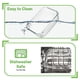 thumbnail image 5 of Pack de 8 Contenedores de Vidrio HOMBERKING para Alimentos 1040 ml a Prueba de Fugas, 5 of 7