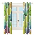 thumbnail image 3 of Ocean Cute Mermaid Modern Window for Living Room Curtains for Child Bedroom Kitchen Decor Blinds Drapes, 3 of 7