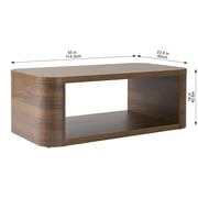 Better Homes & Gardens Juliet Coffee Table, Walnut