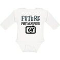 thumbnail image 3 of Inktastic Future Photographer Childs Camera Boys or Girls Long Sleeve Baby Bodysuit, 3 of 5
