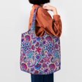 thumbnail image 4 of Vsdgher Cute Nautical Print canvas Tote Bag, Lightweight Cloth Bags, Suitable for shopping, groceries, travel, 4 of 4