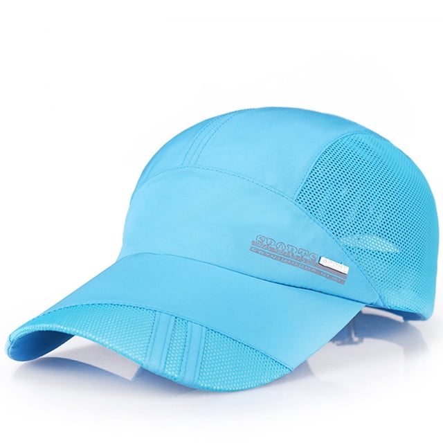 Adult Mesh Hat Quick-Dry Collapsible Sun Hat Outdoor Sunscreen Baseball Cap SB