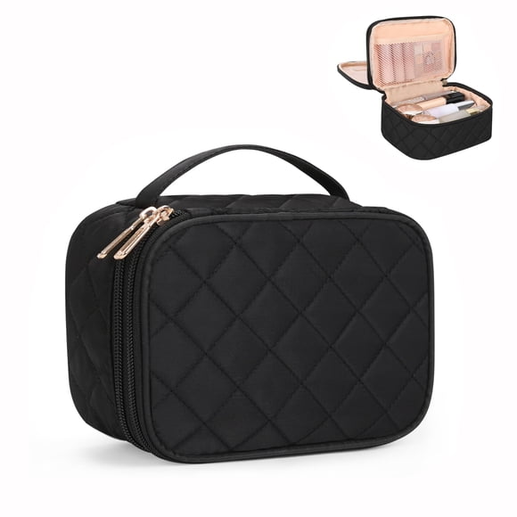 Cosmético Case Relavel Pequeño Negro 19x14x8 cm Bolsa de Viaje