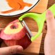 thumbnail image 4 of Pelador de Frutas, Pelador de Verduras, con Empuñadura Ergonómica, con Cuchillas Dobles, con Sacabocados para Ojos de Papa, 14 x 6.5 x 1 cm, 23g para Cocina, Preparación de Alimentos, 4 of 6