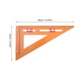 thumbnail image 2 of Zehuanyu Measuring Ruler Drawing Triangle Ruler Geometry Ruler Measure Ruler Measurement Tool for Woodworking, 2 of 8