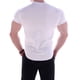 thumbnail image 3 of Camisa Elvqul Hombre de Color Sólido Manga Corta Blanco Algodón Cuello Redondo Economicas, 3 of 4