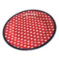 thumbnail image 4 of 1pc 9" Imitation Porcelain Plate Dinner Plate Fruit Plate Thickened Snack Plate for Home Restaurant Hotel (Red), 4 of 8