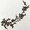 Black-Gold, variant on Forautely 4 Pcs Vintage Plum Blossom Iron on Patches, Embroidery Flower Vines Sew On Appliques for Wedding Dress Repair DIY Craft,Coffee-Pink