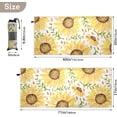 thumbnail image 4 of Coolnut 30x60In Absorbent Beach Towel, Delicate and Easy to Wipe, for Beach Swimming Pools, Bathrooms, Travel and Sports with Mesh Storage Bag-Sunflowers Watercolor Pattern Washcloth Gift, 4 of 7