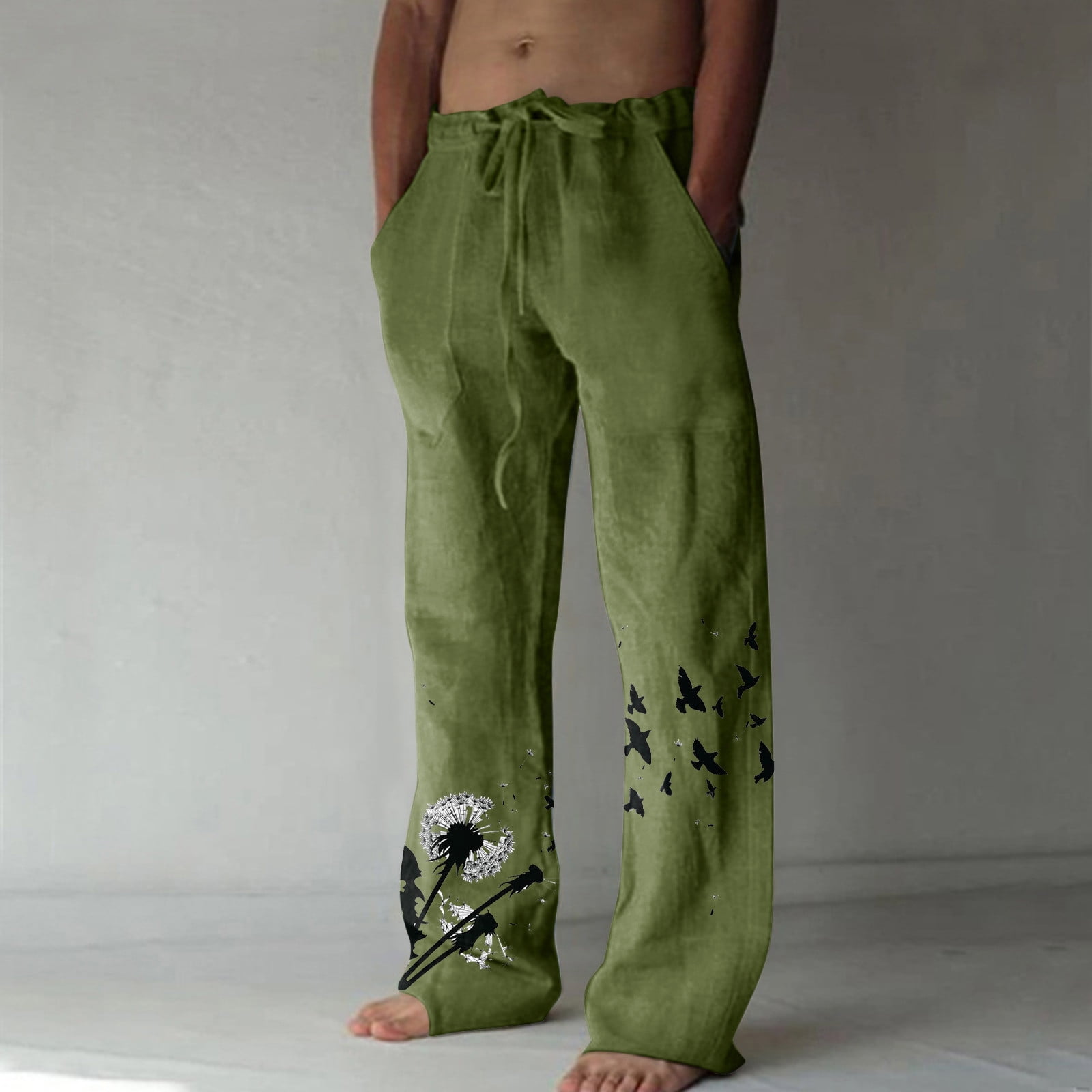 Cotton-Linen Cargo Pants - Women - Ready-to-Wear