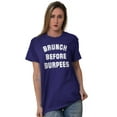 thumbnail image 3 of Brunch Before Burpees Funny Workout Women's Plus Size Graphic Tee Brisco Brands 2X, 3 of 5