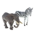 thumbnail image 4 of TISHITA 12 Pieces Artificial Zoo Animal Figure Toy Set for Kids Children Playing Toy, 4 of 8