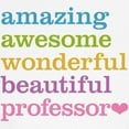 thumbnail image 3 of CafePress - Awesome Professor Ringer T - 100% Cotton Ringed T-Shirt, 3 of 4