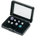 thumbnail image 4 of Rectangle Small Loose Gemstone Display Box with Top Lids Black, 4 of 7