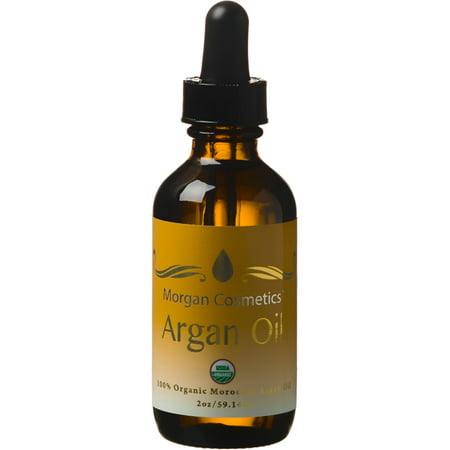 Morgan Cosmetics Organic Argan Oil, 2 Oz
