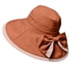thumbnail image 1 of 1 sombrero de pescador para exteriores de verano, sombrero de pescador con pegamento de color, aleros grandes, sombrero con protección solar, sombrero para el sol con lazo, 1 of 5