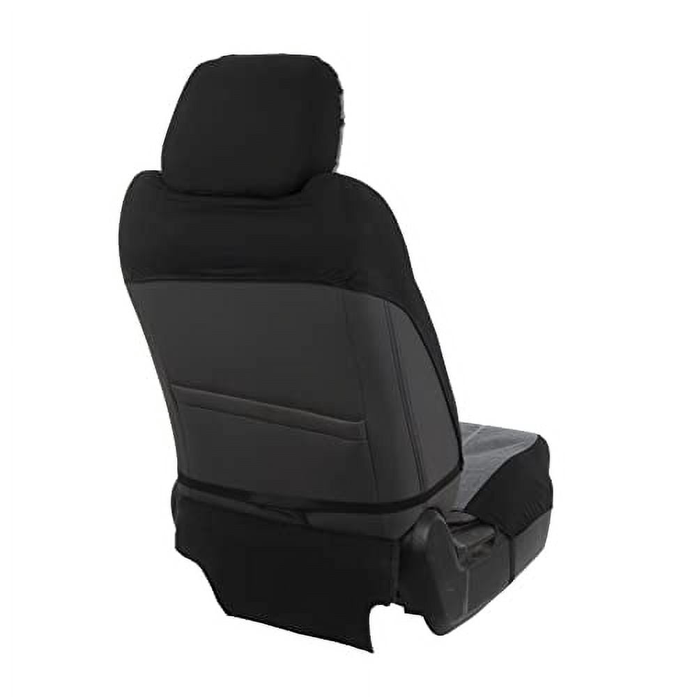 Browning Universal Low Back, Water and Dirt Resistant Car, Truck, and SUV Seat Covers, Chevron (Heather Gray/Black),