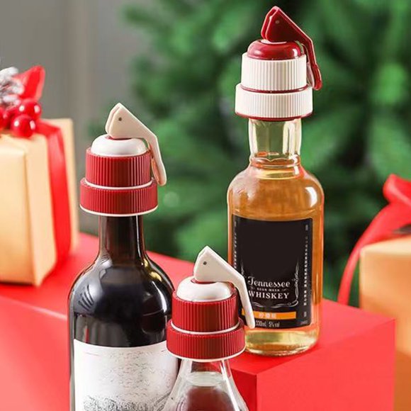 Vacuum Wine Stopper Reusable Wine Bottle Stopper with Date Marker Lever-Lock Wine Saver Leak-Proof Airtight Seal Stopper for Horizontal Fridge Storage