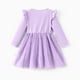 thumbnail image 2 of Vestido para niña pequeña con la princesa de Disney Rapunzel Tangled Purple 2T, 2 of 6