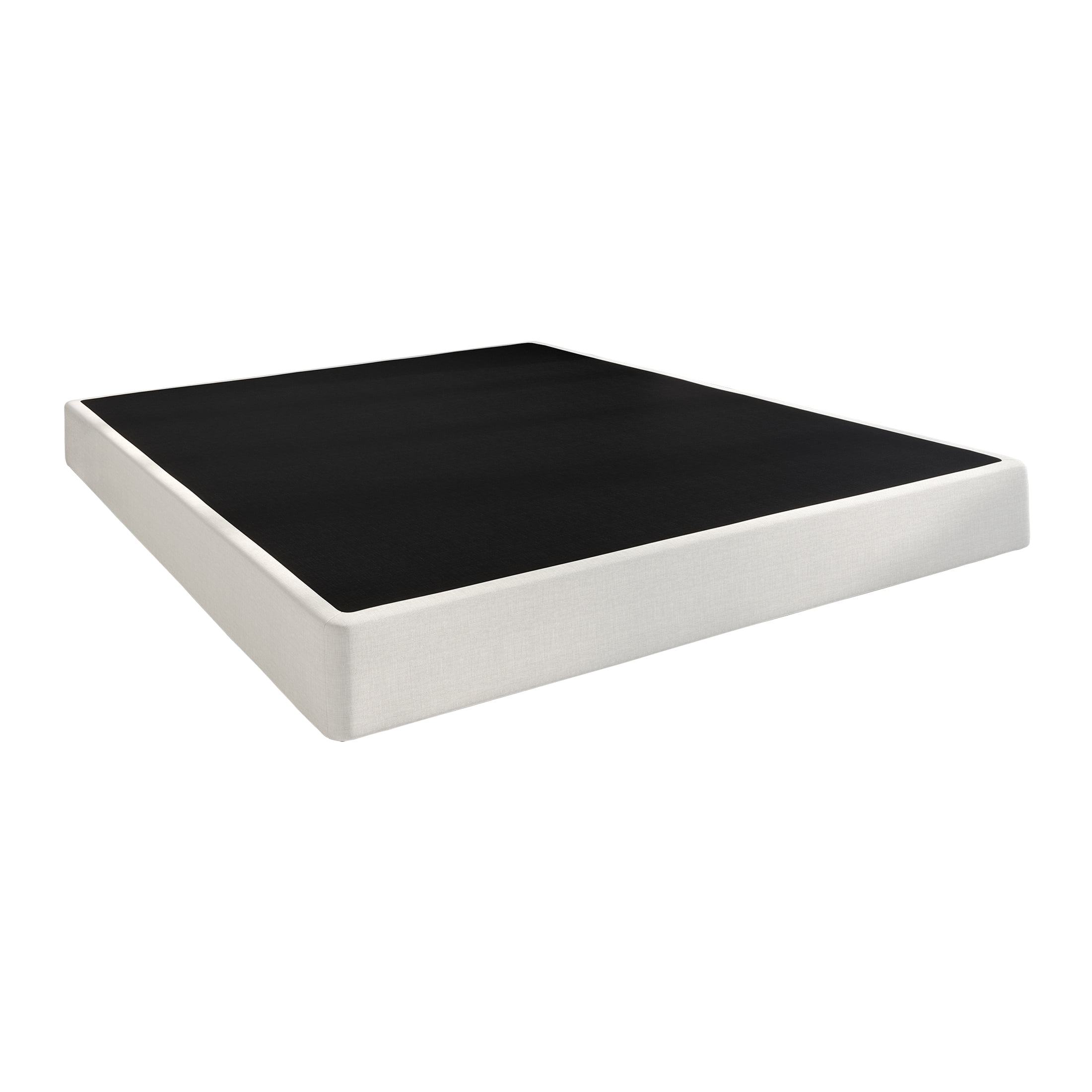 Castle Place 5" King Size Metal Box Spring in Warm Grey Linen