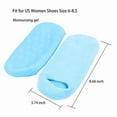 thumbnail image 7 of Moisturizing Gel Socks - Foot Moisturizing Socks for Dry Feet and Cracked Heel Spa Treatment, Relief Therapy Cracked Feet Repair with Moisturizer and Moisture Lotion Socks 2 Pack (Blue and Pink), 7 of 7