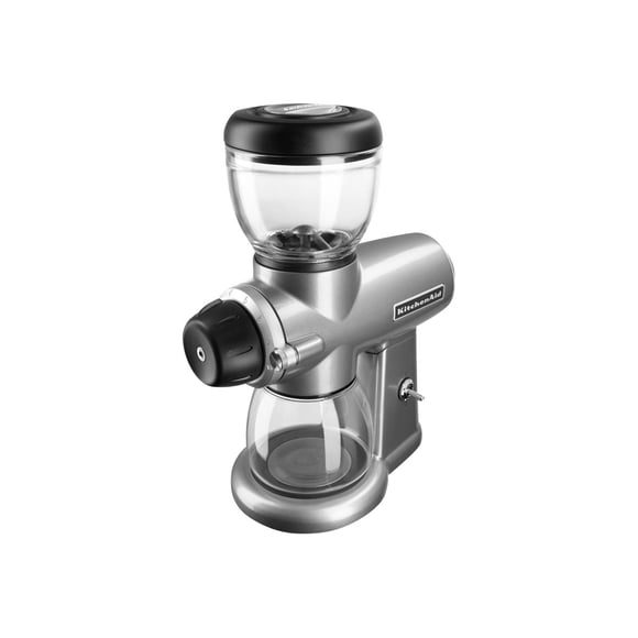 KitchenAid KCG0702CS Burr Coffee Grinder, Contour Silver