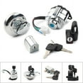 thumbnail image 2 of Ignition Switch Gas Tank Cap Helmet Lock Set Compatible for Honda Shadow VLX VT 400 600 750, 2 of 5