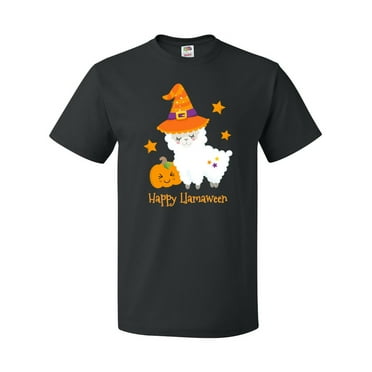 Inktastic Happy LLamaween T-Shirt