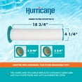 thumbnail image 4 of Hurricane 3 Pack HFCOMB-01 Advanced Spa Filter Cartridge Inner/Outer Filter Set, 4 of 12