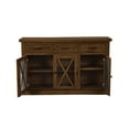 thumbnail image 4 of Alpine Furniture Newberry Wood Sideboard in Medium Brown, 4 of 4
