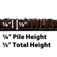 thumbnail image 3 of Outdoor Artificial Turf with Marine Backing – Coffee Brown 6 Feet X 20 Feet – Spectrum Series .25 Inch Pile Height, 3 of 8