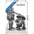 thumbnail image 3 of Star Wars: Visions - Droids Wall Poster with Pushpins, 14.725" x 22.375", 3 of 3