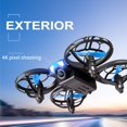 thumbnail image 4 of V8 Nuevo Mini Drone 4k Profesional HD 1080P Cámara Gran Angular WiFi FPV RC Drone Altura Mantener Drones Helicóptero Niños Juguetes 4DRC, 4 of 5
